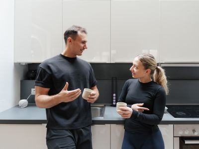Ernährungsberatung in der Küche des Loft42 Stuttgart