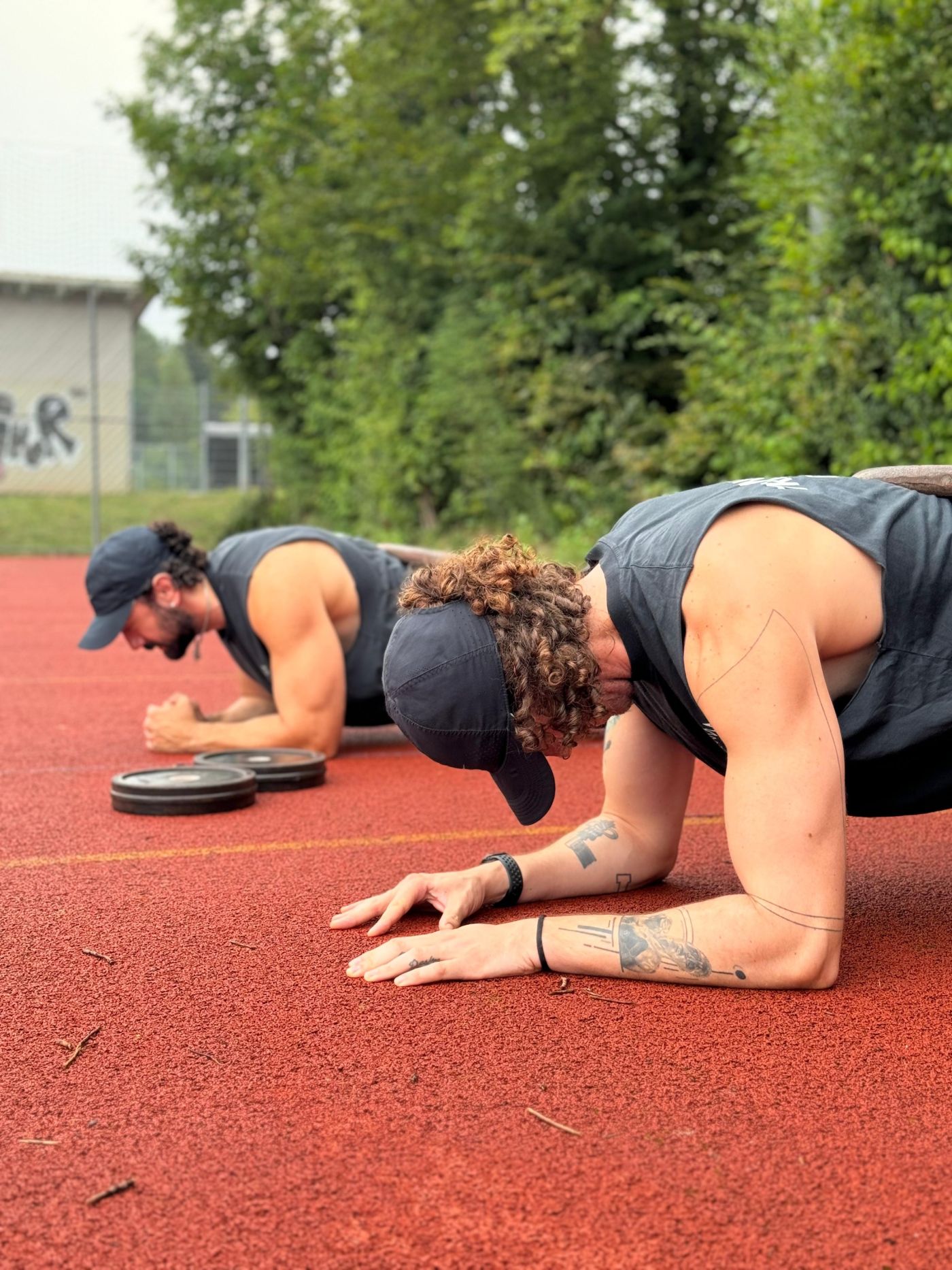 Outdoor-Workout von Urban Move an der Sportanlage Waldau in Stuttgart