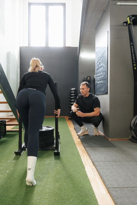Schlittentraining mit Prowler im Loft42 Stuttgart